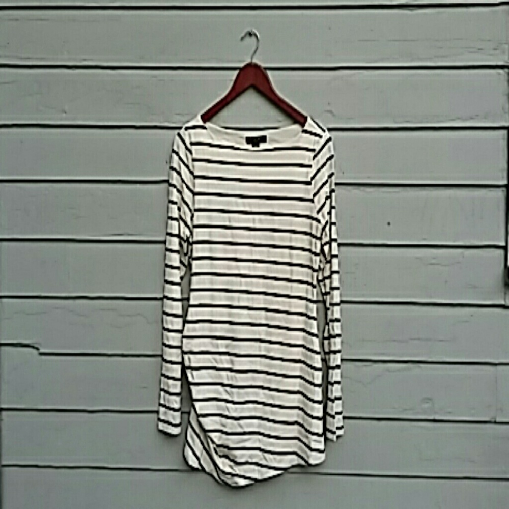 Striped maternity top